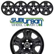 2012-2016 Honda CR-V LX 6977-GB 16" Gloss Black 5 Spoke Steel Wheel Skins SET/4 (for: Honda)