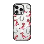 iPhone 16 Pro Impact Case MagSafe Compatible Cowgirl Medley