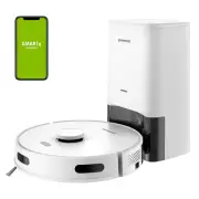Greenworks Robot Vacuum GRV-3011, Max 2000PA Self-Emptying App and Voice Control