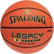 Spalding Legacy TF-1000 Indoor Game Basketballs, Premium Composite Leather
