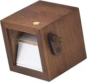 Qianly Flip Book Photo Album Animation Machine Hand Motion for Festival Travel Mother's Day, Brown