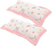 ASAKKURA Soft Pillow Cases for Kids Breathable Muslin Pillowcase with Animal Print Toddler Pillowcase for Travel
