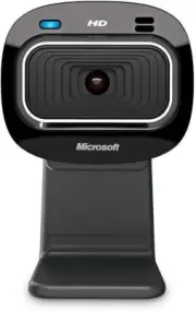Microsoft LifeCam HD-3000 Widescreen HD Business Webcam Black