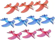 ORFOFE 10pcs Foams Airplane Unicorn Design Easy Assembly Flying Gliders for Classroom Activities Parties and Material