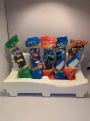 (5) Assorted NASCAR PEZ Candy Dispensers #17, #24, Phoenix, Home Depot & Chicago