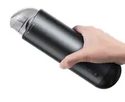 Car Vacuum Cleaner Space Capsule Wireless Vacuum Cleaner Mini Charging High Power Wet and Dry Dual-use-Black