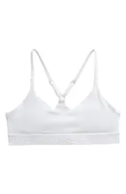 Nike Dri-FIT Indy Sports Bra in White/White at Nordstrom