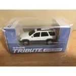 2006 MAZDA TRIBUTE 4WD/2WD 模型車 馬自達 1/43 迴力車