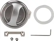 Access Lock, Portable Design, Keyless Entry Lock, Zinc Alloy Turn Lock Door Handle, for Caravan, Truck, Catering, Yacht, Bathroom and Sanitary Ware