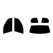 For Fiat Palio 5-door Hatchback 1996-10 Full Pre Cut Window Tint Kit Car Film