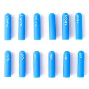 12pcs Radiomaster Labeled Silicon Switch Cover kits Short/ Long for TX16S TX12 Zorror Jumper Flysky Radio Transmitter