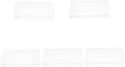 CAXUSD 5pcs Money Case Stamp Collector Plastic Case Perfect for Collecting Currency Documents Invoices