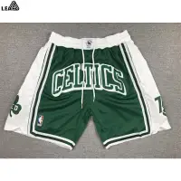 在飛比找蝦皮購物優惠-NBA Justdon 波士頓塞爾蒂克 美式 復古短褲 [s