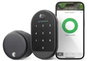 Brand New, Sealed Yale August WiFi Smart Lock with Keypad & Finger Print, Black