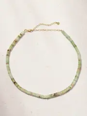 [Sydney Evan] Sydney Evan - 14-karat Gold, Aquaprase And Diamond Choker - One size One size Gold