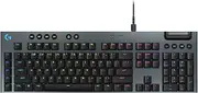 Logitech G915 X Low-Profile Wired Mechanical Gaming Keyboard, Double-Shot PBT Keycaps, Fully Programmable Keys, RGB Lighting, Aluminum Finish, GL Brown Tactile Switches - PC/Mac