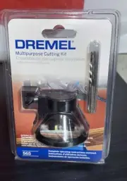 Dremel 565 Multipurpose Cutting Kit W/ 3 Bits. New, Sealed Packaging.