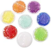 Ice Pack for Kids Injuries, Kids Ice Pack wit, Gel Cold Pack Toddler Ice Pack, Kid's Pain Relief, Fever, Wisdom Teeth, First Aid and Head, Neck, Arms, Legs Injuries,8 Pcs