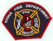 COLORADO CO KIOWA FIRE DEPARTMENT NICE SHOULDER PATCH POLICE SHERIFF