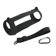 Bluetooth Speaker Silicone Cover Protective Frame Shell w/ Hood For JBL Charge 5