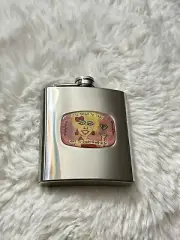 Gift-Lolly Lu Bad Girl Art Stainless Steel Flask NWT Collectible Funny Gift 6 oz