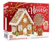 Gingerbread House Building Kit NUT FREE Includes EZ Build Roof Holder LARGE NEW