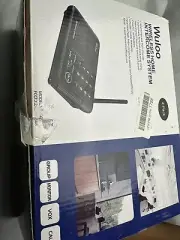 Wuloo Intercom System Wireless Home 5280 Feet Range Black Pack of 4 Model: WL666