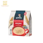 QUAKER Oats Cereal 3in1 Drink Original 15 Sachets - Halal Certified Malaysia