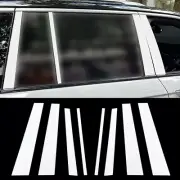 Chrome Window B pillar Post Protector Cover Trim For Jeep Grand Cherokee 2022+ (for: Jeep)