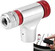 CO2 Bikes Tire Inflator,Portable Bikes Tire Pump CO2 Inflator - Aluminum Alloy CO2 Bikes Pump for Outdoor, Cycling, Thanksgiving, Christmas, Women, Men