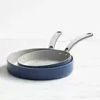 Wolstead 2 Pack Ceramic Frypans 24cm and 30cm Frying Saucepan Pans NO PFOA