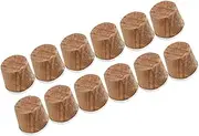 BESTOYARD Replacement Bottle Stopper for / 10pcs Wooden Cork Plugs Safe and Tasteless Ideal for Insulated Bottles