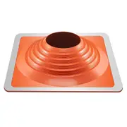 Metal Roof Pipe Flashing Boot Fits 254-457 mm Pipe High Temp Red Silicone
