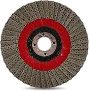 Z-LION 4" Diamond Flap Sanding Disc Grit 60 Angle Grinder Flap Disc Wheel