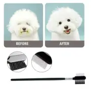 Pet Eye Comb Tear Stain Remover Double-Sided Eye Grooming For Small UK Dog USH