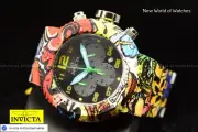 Invicta Pro Diver Zager Exclusive Grafitti Chronograph Dial 52mm Men's Watch