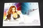 2017 Benchwarmer KAYLA COLLINS Dreamgirls #27 Gold Foil Black Auto PLAYBOY Sexy