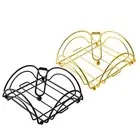 Napkin Holder for Table Upright Napkin Dispenser Rack Rustic Iron Stand