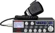 Galaxy DX-959B Mobile CB Radio with Blue Frequency and Channel Digits and Backlit Starlite Faceplate