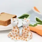 Ceramic Cat Salt and Pepper Shaker Set
