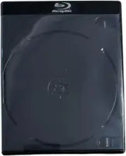 12.5mm Black Blu-Ray Media Storage Case Holder for CD DVD Disc Wholesale Lot