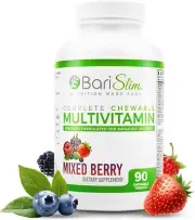 BariSlim Bariatric Chewable Multivitamin Gummies– Specially Formulated Pack of 1