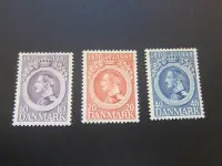 在飛比找Yahoo!奇摩拍賣優惠-【雲品14】丹麥Denmark 1945 Sc 294-96