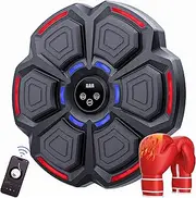 Advwin Music Boxing Machine, Smart Boxing Training Machine Wall Mounted Electronic Boxing Target, Boxing Music Workout Machine Punching Equipment for Kids Adults Home Reaction Strength Workout