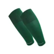 Tubes 1 Pair of Soccer Sleeves (Without Socks) Black for Men, Women & Green