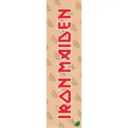 MOB GRIP TAPE CLEAR IRON MAIDEN 9" X 33" SKATEBOARD GRIP TAPE SHEET