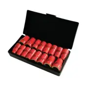 Wiha Tools 31491 Insulated 3/8" Drive Socket Inch/Metric Set, 16 Piece