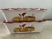 Lot2 Nutcracker theme Mini Bread Loaf Baking Pan Fall Nantucket Ho