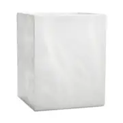 Labrazel Alisa White Waste Basket