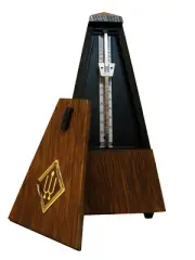Wittner Wood Key Wound Metronome Mahogany Finish 801m New-Free Extended Warranty